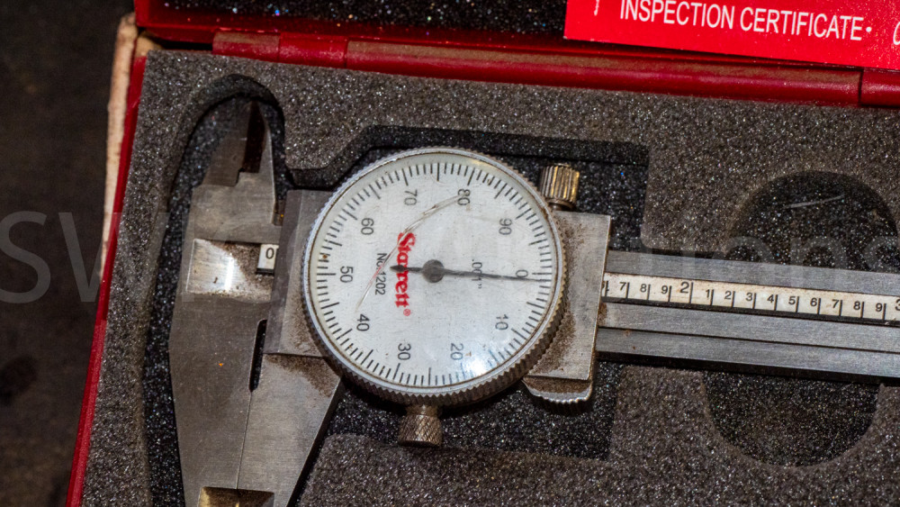 Starrett 1202 Dial Caliper 4” - Swico Auctions