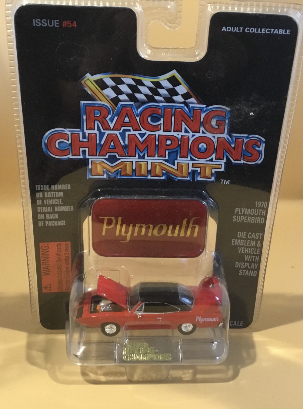 Racing Champions Mint 1970 Plymouth Superbird - Swico Auctions