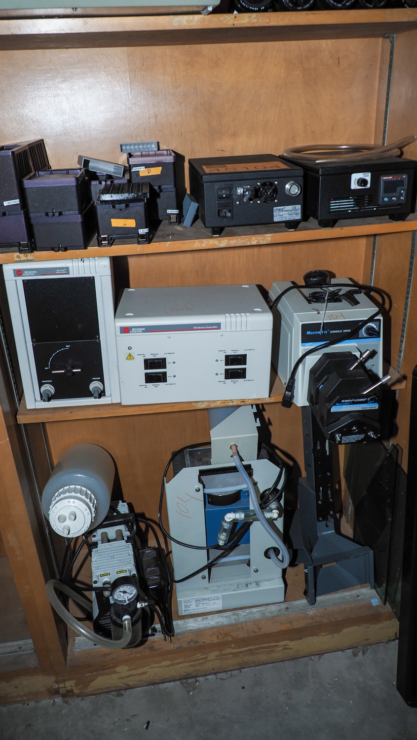 5 shelves of lab equipment and more Swico Auctions