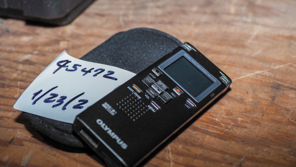 Olympus LR03 voice recorder Swico Auctions