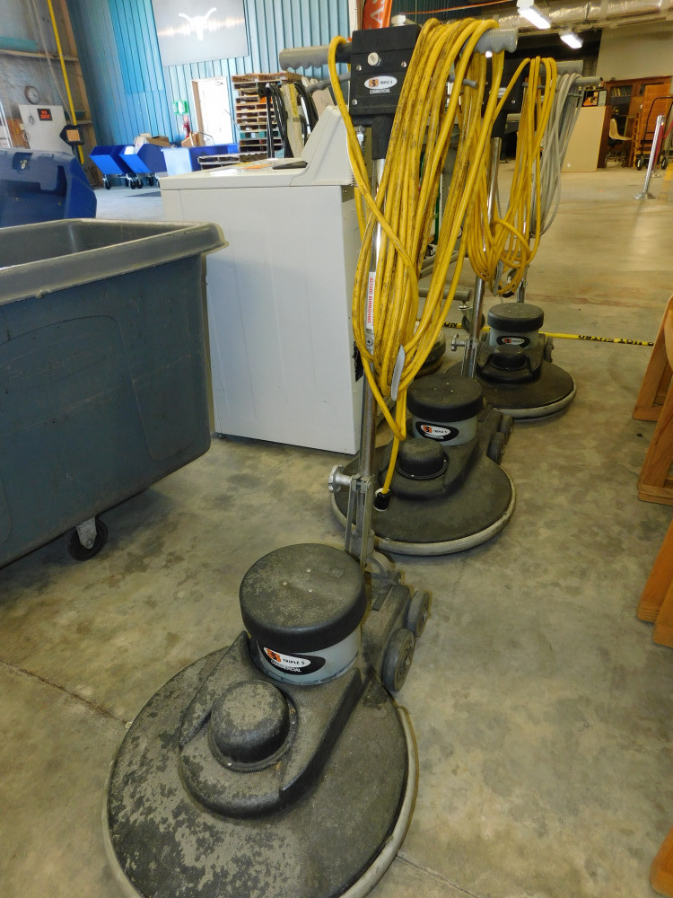Triple S Floor burnisher Swico Auctions