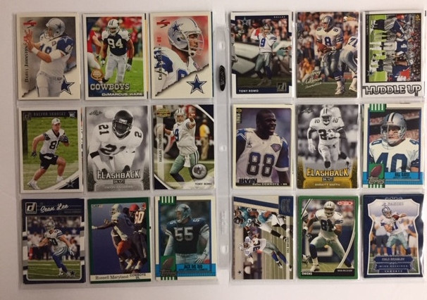 DALLAS COWBOY FOOTBALL CARDS LOT Swico Auctions