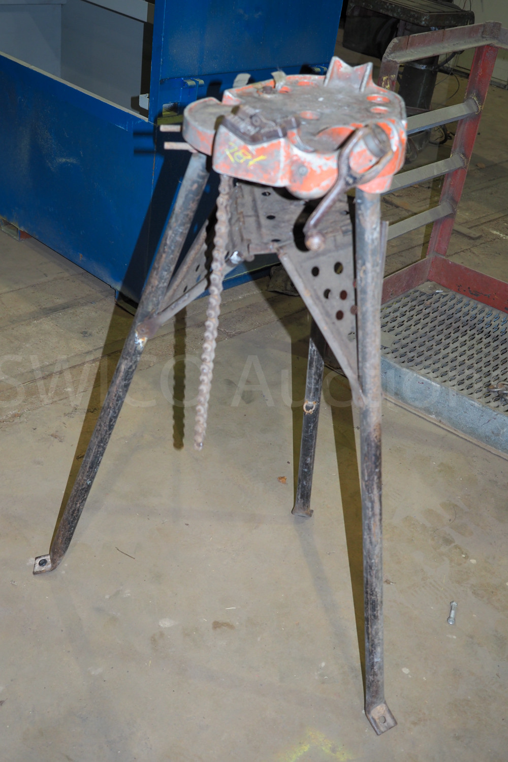 Ridgid pipe stand Swico Auctions