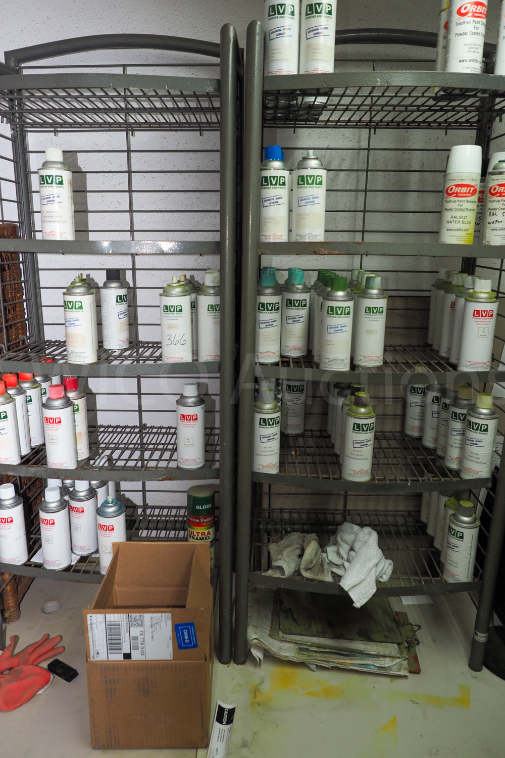 Powder coating supplies Swico Auctions