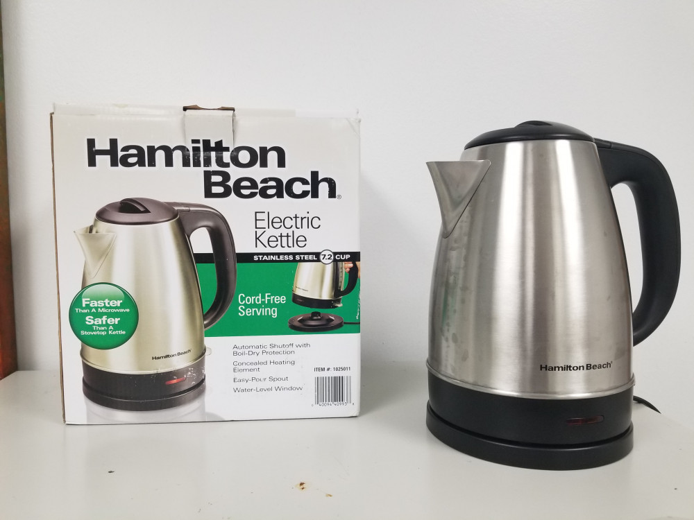 Hamilton Beach 7.2 cup Electric Kettle Swico Auctions