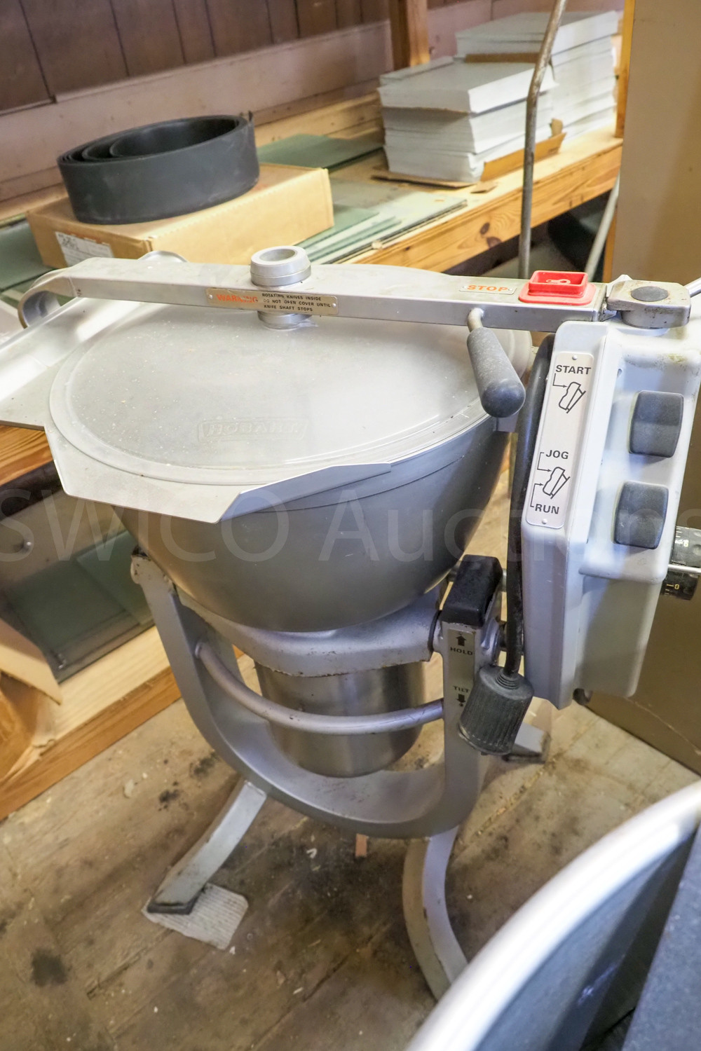 Hobart chopper Swico Auctions