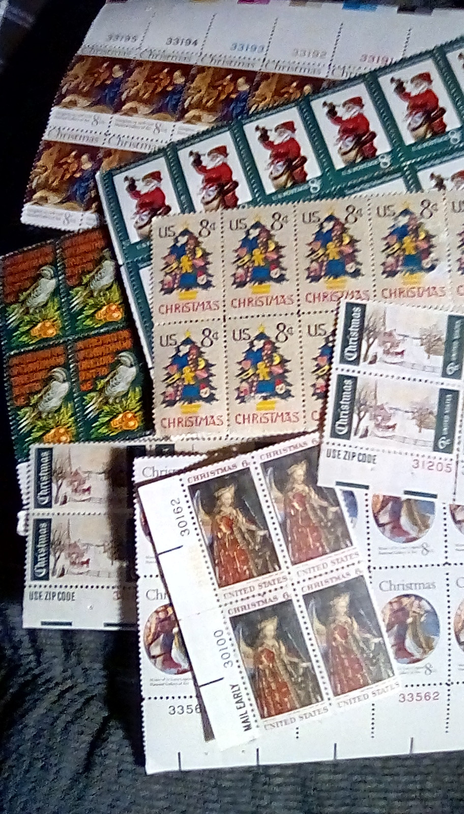Christmas Stamps For Decoration!  Swico Auctions