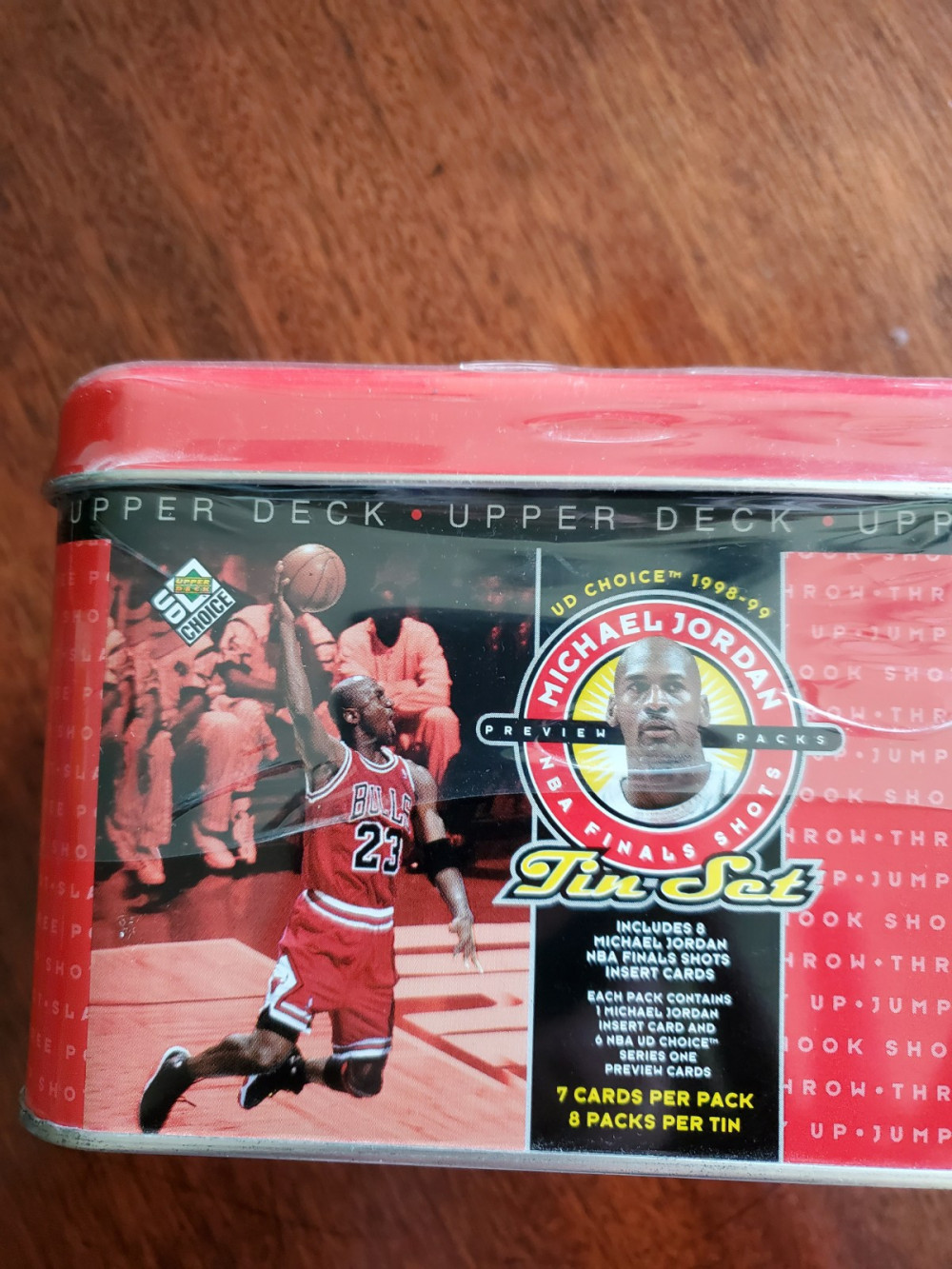 Upper Deck Choice 19981999 Michael Jordan Tin Set Swico Auctions