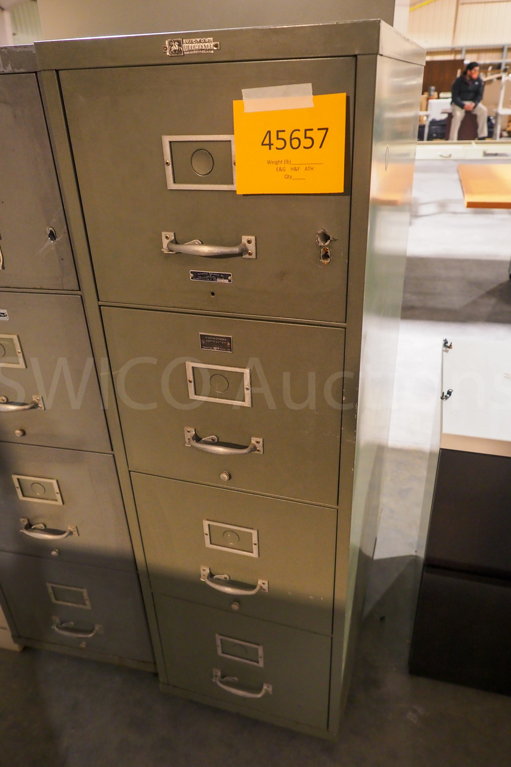 Fire rated file Swico Auctions