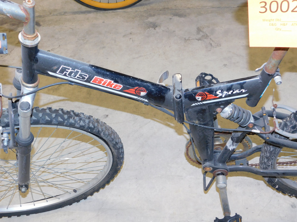 tribal spear bmx bike