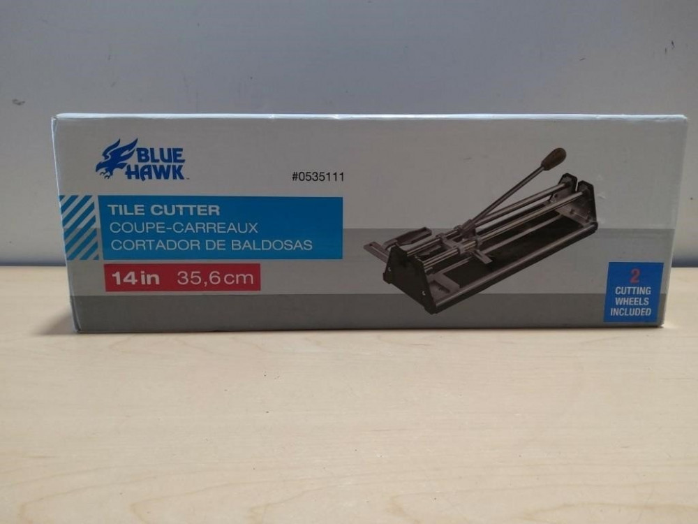 Blue Hawk 14in Snap Tile Cutter NEW Swico Auctions