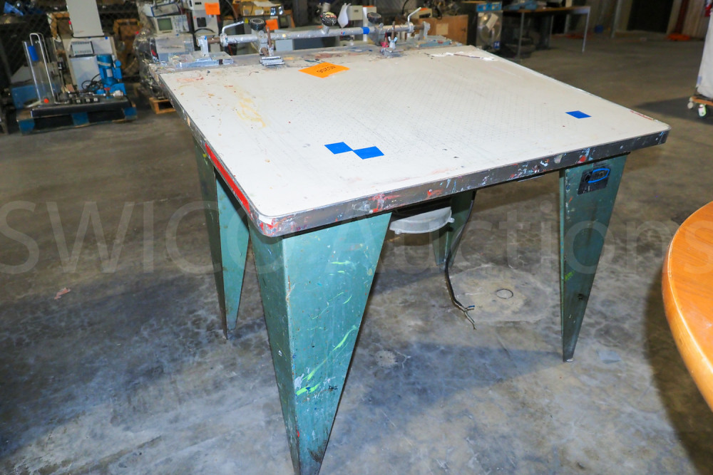 Cincinnati screen printing table Swico Auctions