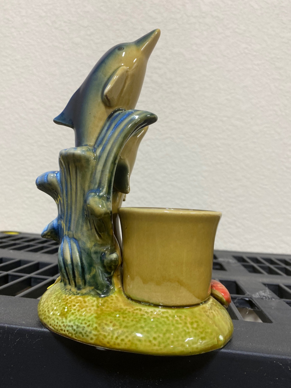 Beautiful Dolphins Candle Holder NEW Swico Auctions