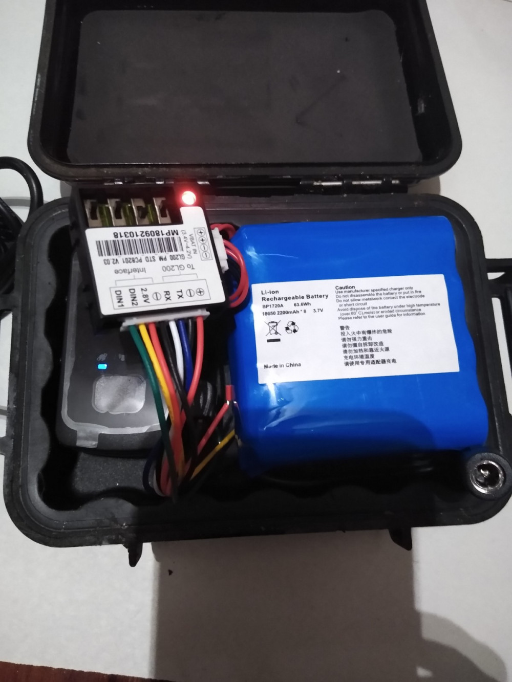 gps tracker 6 month battery