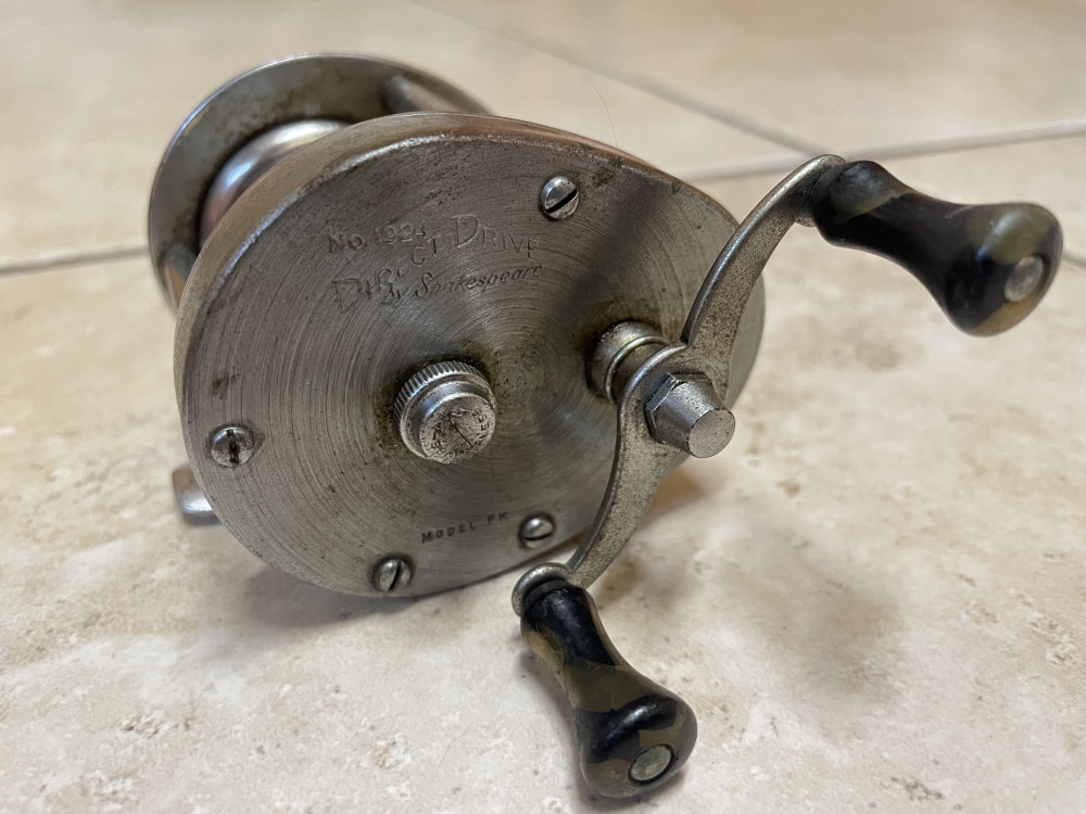2 Abu Sweden fishing reels and 1 Shakespeare fishing reel Swico Auctions