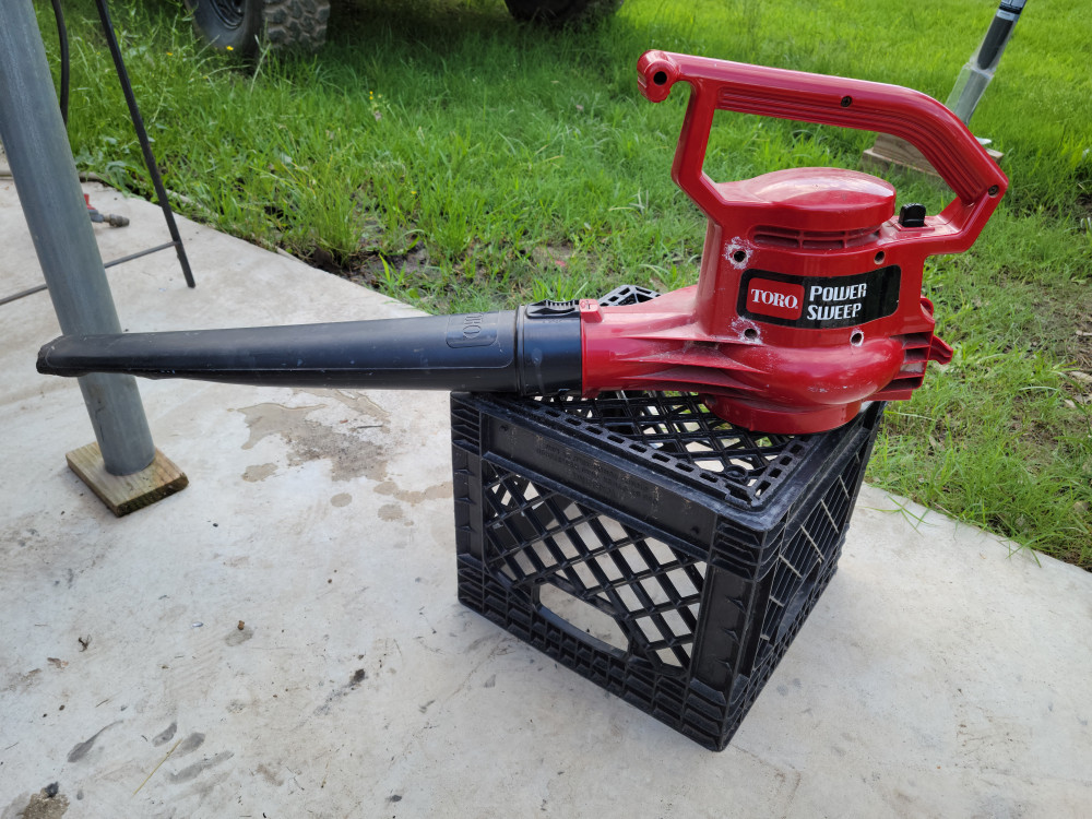 old toro leaf blower
